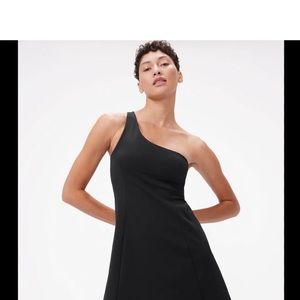 Outdoor Voices one-shoulder dress